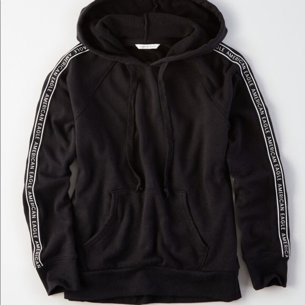 American Eagle side tape hoodie